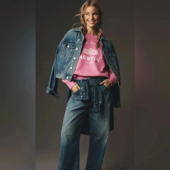 NWT Maeve City Crewneck Sweatshirt - Picture 3 of 7